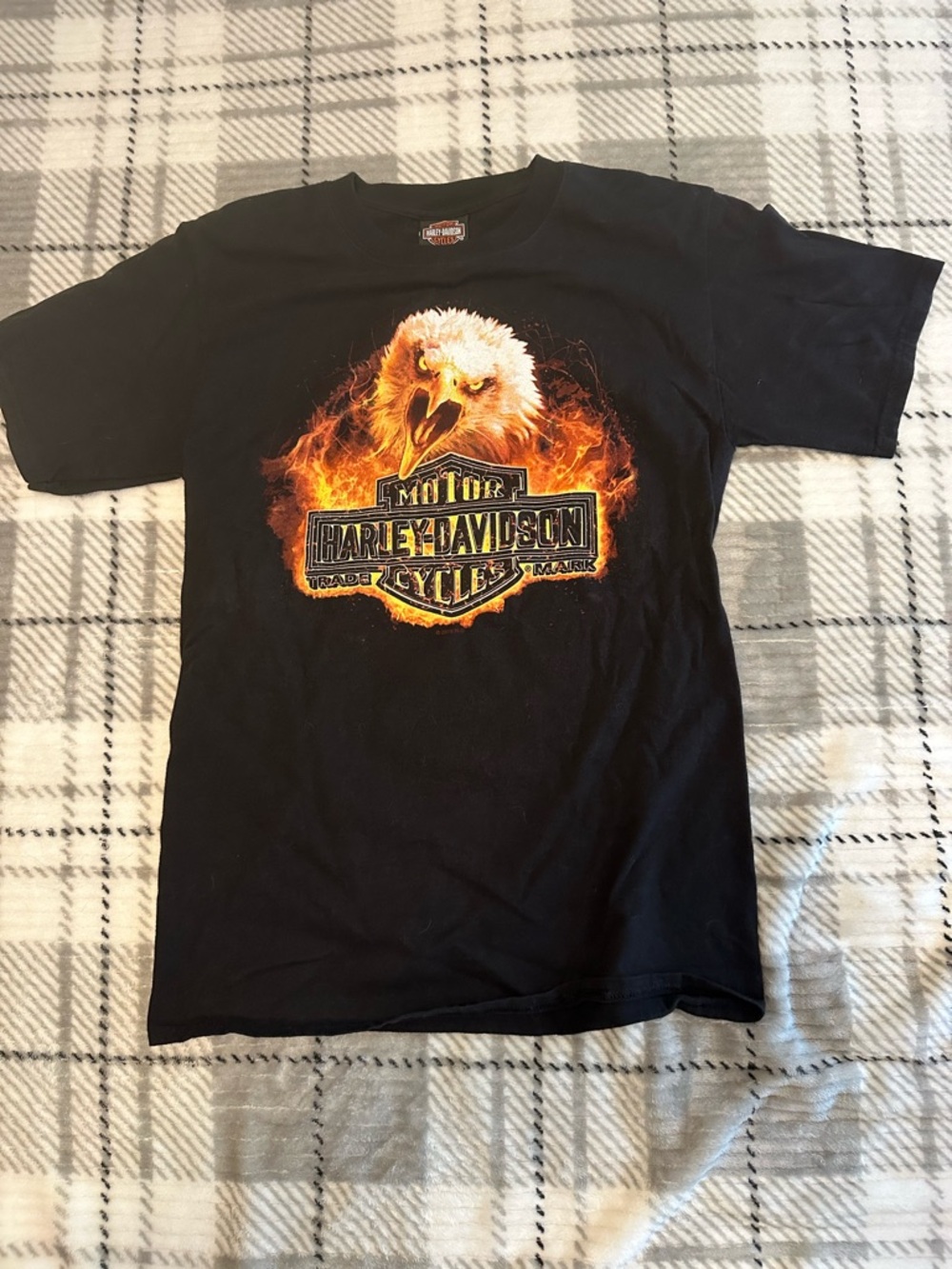 Harley Davidson 2014 Southern Thunder Southaven, Ms Biker T-shirt Size Small